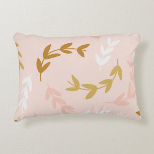 Leaves Pattern 4 Accent Pillow