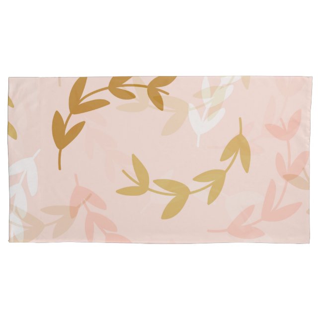 Leaves Pattern 4 Pillowcase (Front)