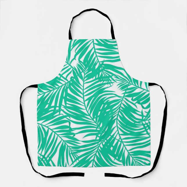Leaves pattern apron (Front)