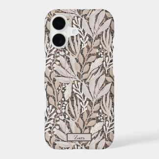 Leaves Pattern bohemian-styled design Tote Bag Mou