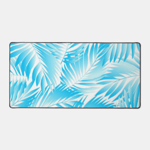 Leaves pattern desk mat