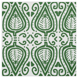 leaves pattern fabric
