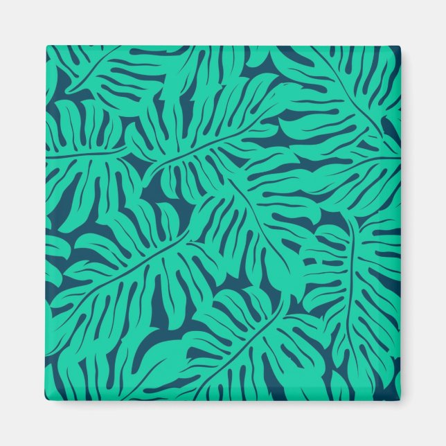 Leaves pattern magnet (Front)