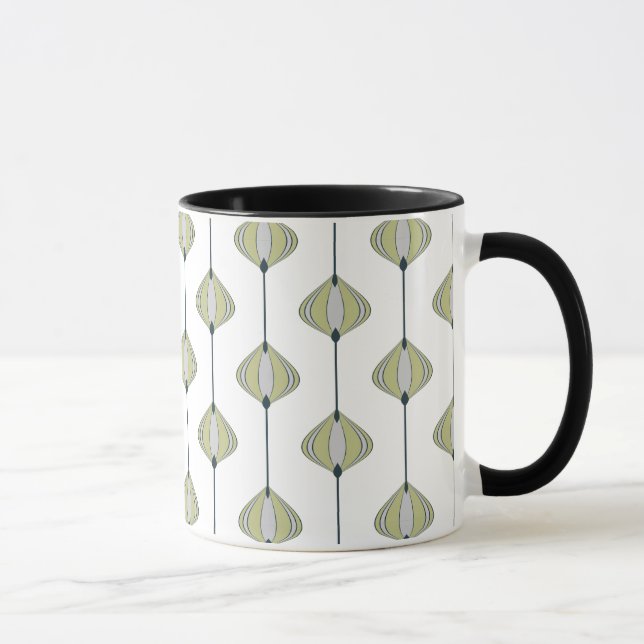 Leaves pattern mug (Right)
