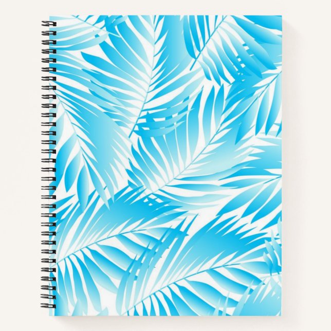 Leaves pattern notebook (Front)