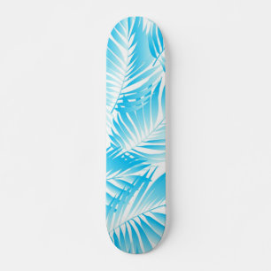 Leaves pattern skateboard