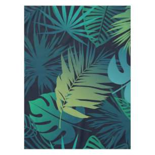 Leaves pattern tablecloth