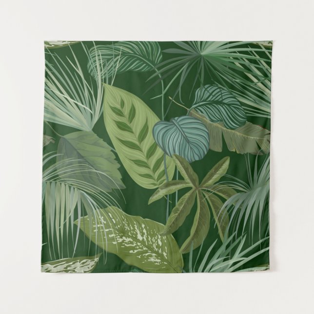 Leaves pattern tapestry (Front)