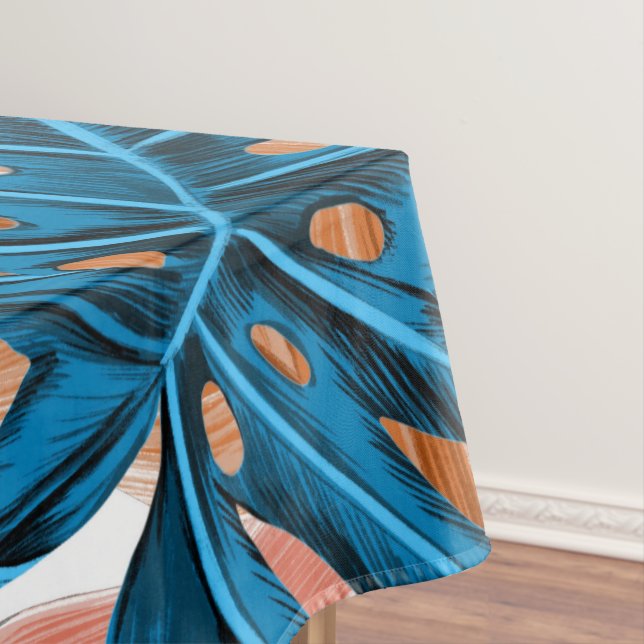 leaves tablecloth (In Situ)