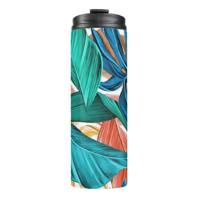 Leaves Thermal Tumbler  (Front)
