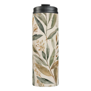 Leaves thermal tumbler
