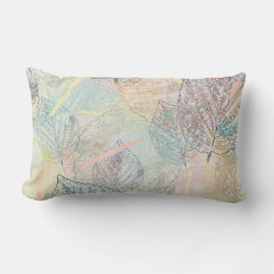 Leaves.  throw pillow