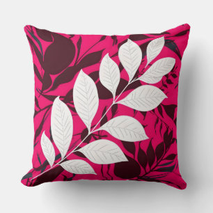 Leaves  throw pillow