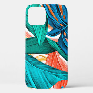 Leaves tropical summer exotic iPhone 12 case
