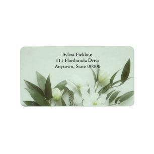 Leaves with clematis filtered	 label