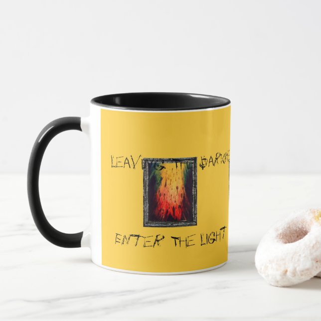 Leaving The Darkness Enter The Light Mug (With Donut)