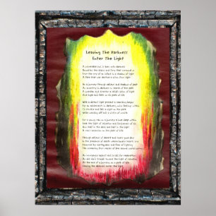 Leaving The Darkness, Enter The Light Poster
