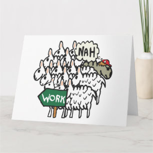 Leaving Work Card