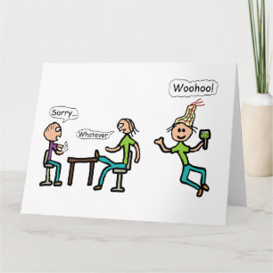 Leaving Work Card