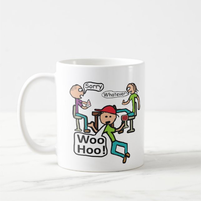 Leaving Work Coffee Mug (Left)