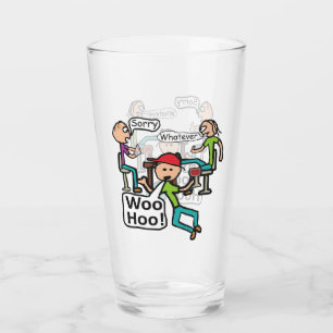 Leaving Work Glass