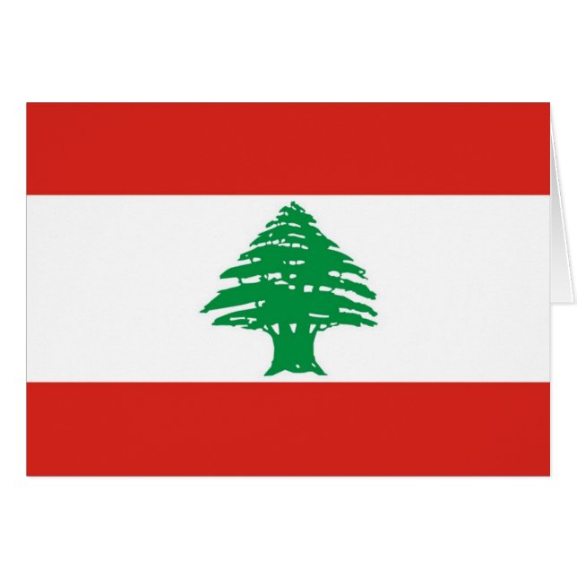 Lebanese Flag (Front Horizontal)
