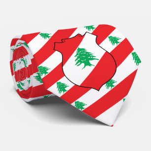Lebanese Flag & Coat of Arms, Flag of Lebanon Tie