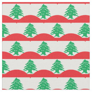 Lebanese Flag & Lebanon Trendy Fabric /fashion