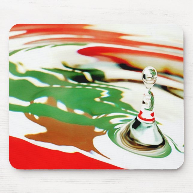 Lebanese Flag Mouse Pad (Front)