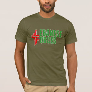 Lebanese Forces Custom Logo T-Shirt