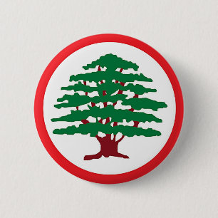 Lebanese Forces Party 2 Inch Round Button