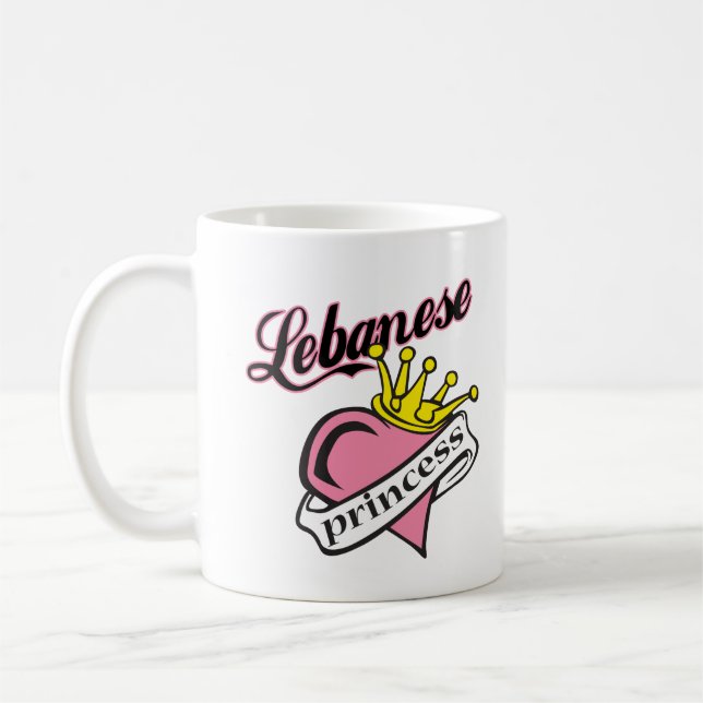 Lebanese Princess Coffee Mug (Left)