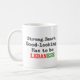 lebanese strong coffee mug