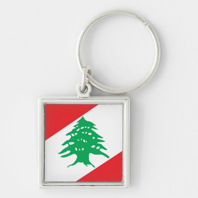 Lebanon Coat of Arms Keychain (Front)