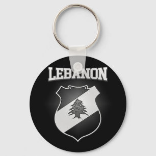Lebanon Coat of Arms Keychain