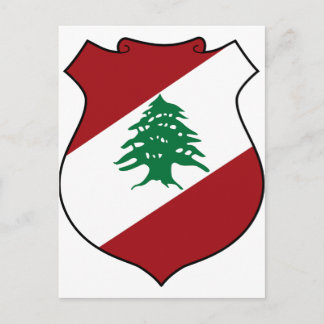Lebanon Coat of Arms Postcard