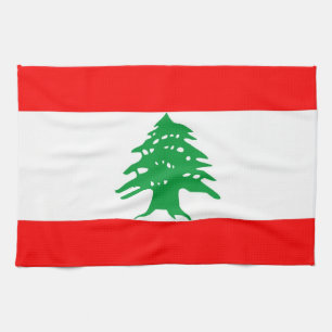 lebanon country flag towel