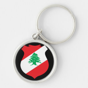 lebanon emblem keychain