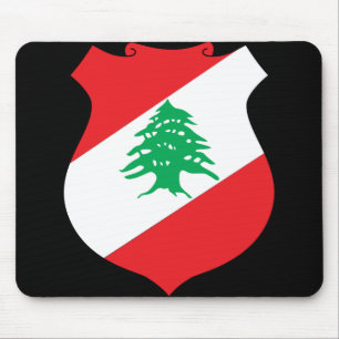 lebanon emblem mouse pad