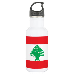 Lebanon Flag 532 Ml Water Bottle
