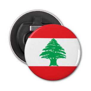 Lebanon Flag Bottle Opener