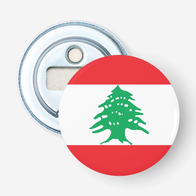Lebanon flag bottle opener (Front)