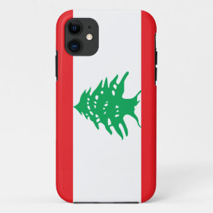 Lebanon Flag iPhone 11 Case
