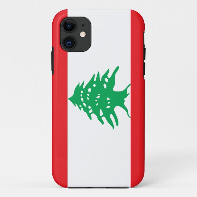 Lebanon Flag Case-Mate iPhone Case (Back)