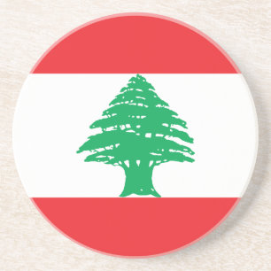 Lebanon Flag Coaster