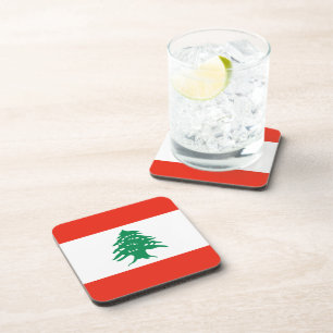Lebanon Flag Coaster