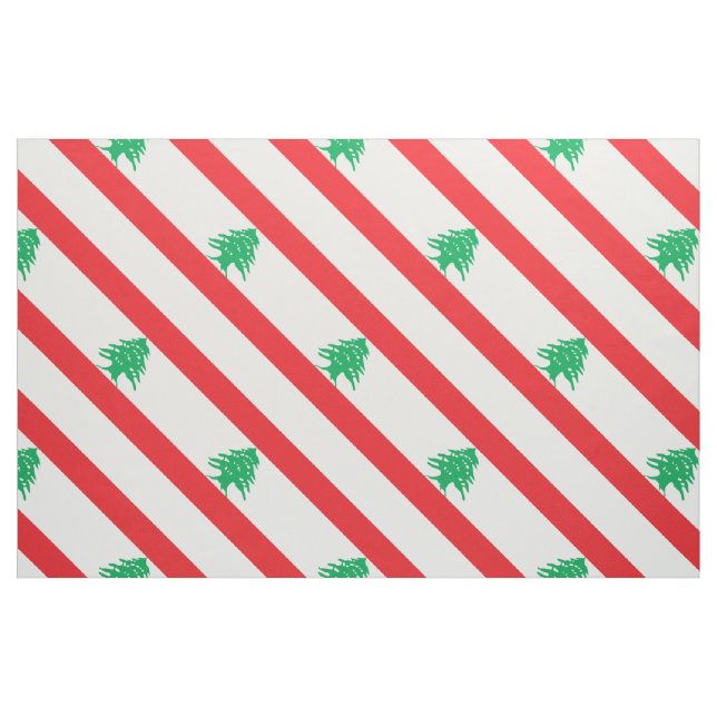 Lebanon Flag Fabric (Yard)