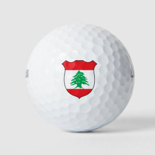 Lebanon Flag Grand Patriotic Golf Balls