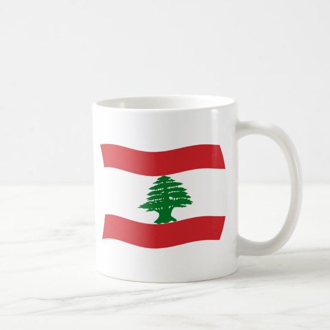 Lebanon Flag Mug (Right)