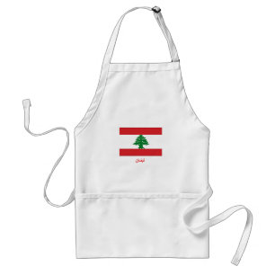 Lebanon Flag Standard Apron